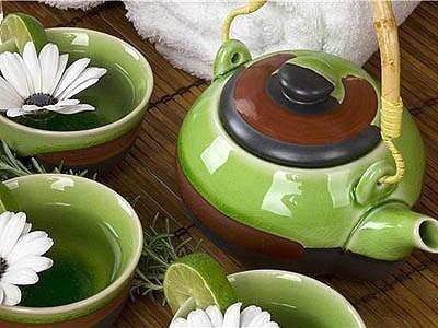Маски из зеленого чая