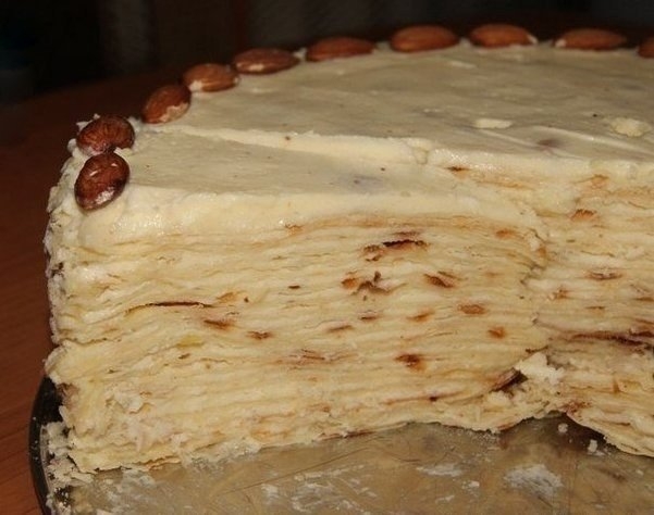 Торт "Наполеон" (на сковороде)