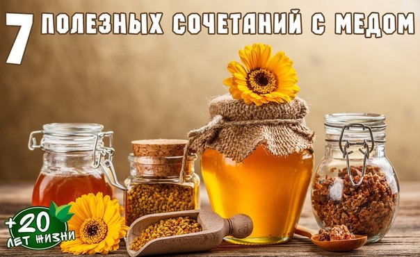 7 полезных сочетаний с медом