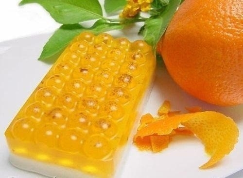 Рецепт апельсиновой массажной плитки